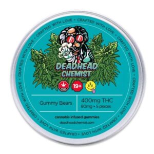 400MG THC Gummy Bears - Deadhead Chemist