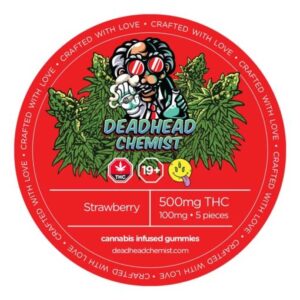 500MG THC Strawberry Gummies