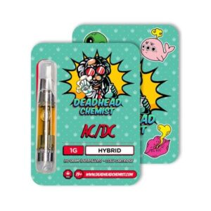 Deadhead Chemist THC Vape Cartridge 1G | AC/DC Hybrid - Deadhead Chemist