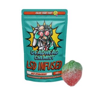 LSD Edible 100ug Wild Strawberry Gummy Deadhead Chemist - Deadhead Chemist